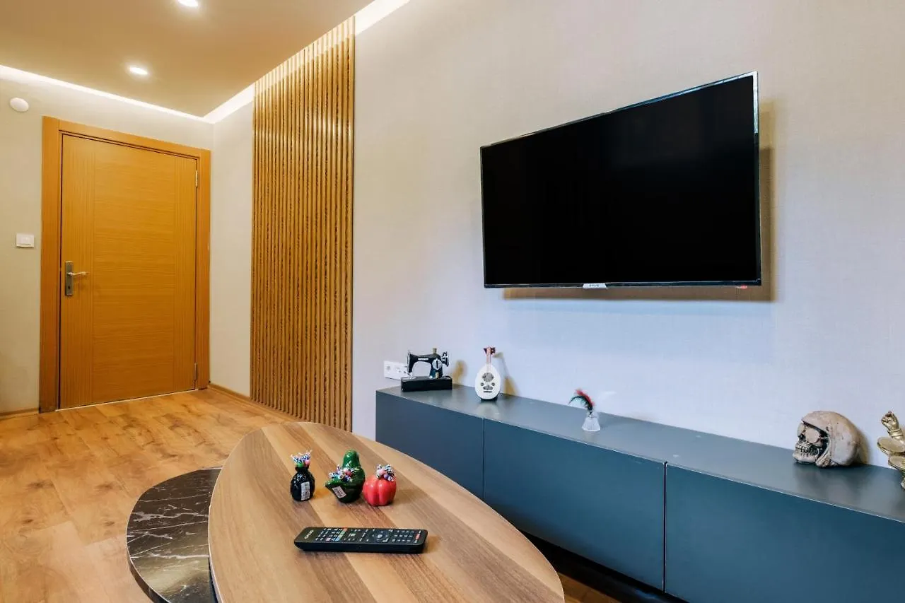 Flat W Jacuzzi 2 Min To Metro Near Marmara Park Apartment Istanbul 0*,